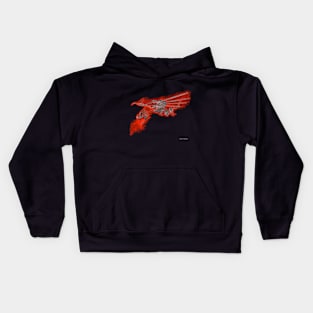 Fire Dragon - Dark Kids Hoodie